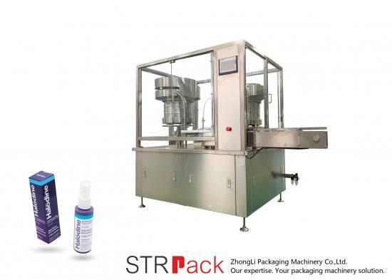 Oral spray Filling and Capping Machine